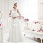 Nicole νυφικό αρχαιοελληνικό με μία τιράντα